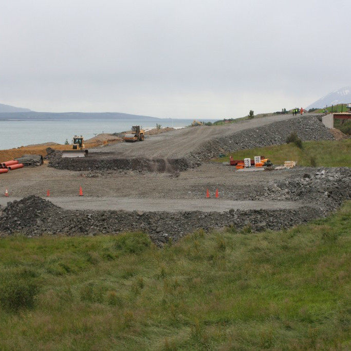 fyllingarsvæðið í Eyjafirði þann 1.8.2013