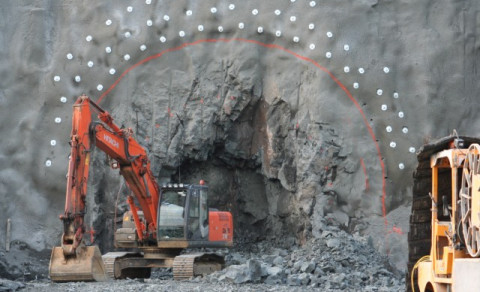 Fyrsta sprenging í Vaðlaheiðargöngum